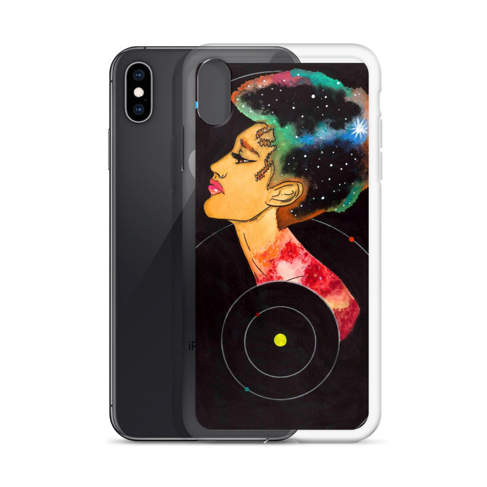 Copernican Woman iPhone Case