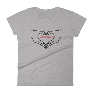 Women's I *Heart* Vaccines Short-Sleeve T-Shirt