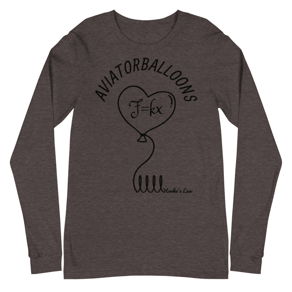 Hooke's Law x aviatorballoons Unisex Long Sleeve Tee