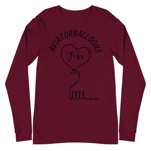 Hooke's Law x aviatorballoons Unisex Long Sleeve Tee