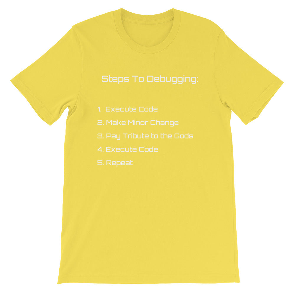 How To Debug Short-Sleeve T-Shirt