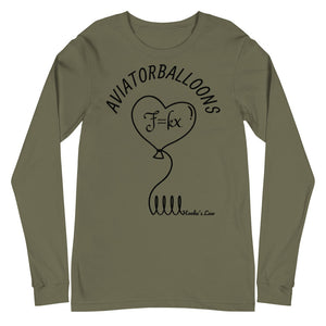 Hooke's Law x aviatorballoons Unisex Long Sleeve Tee