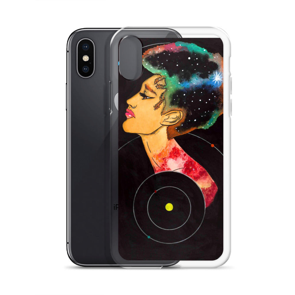 Copernican Woman iPhone Case