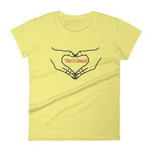 Women's I *Heart* Vaccines Short-Sleeve T-Shirt