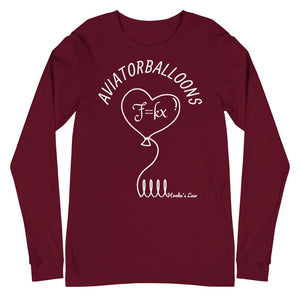 Hooke's Law x aviatorballoons Unisex Long Sleeve Tee Alternate