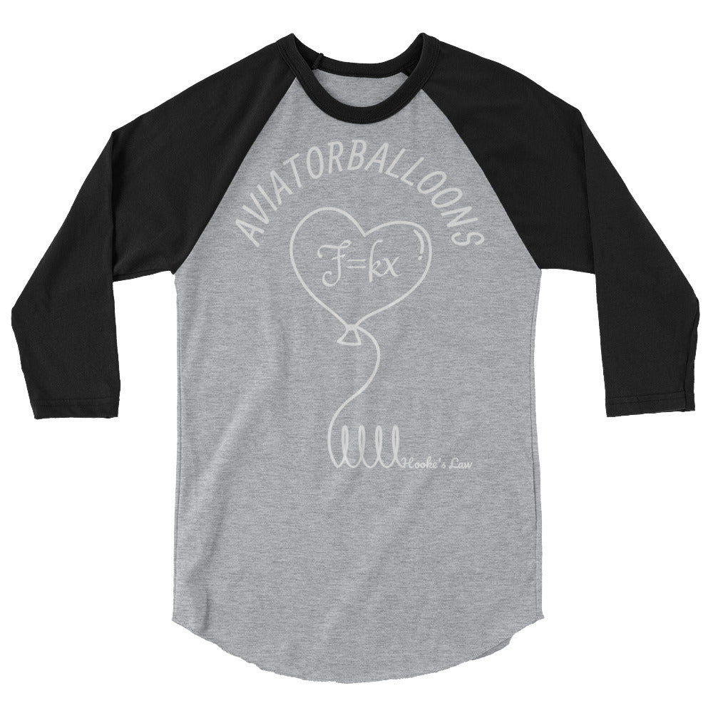 Hooke's Law x aviatorballoons 3/4 sleeve raglan shirt Alternate