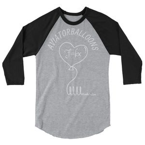Hooke's Law x aviatorballoons 3/4 sleeve raglan shirt Alternate