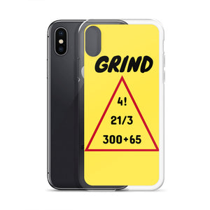 Stay On Your Grind iPhone Case