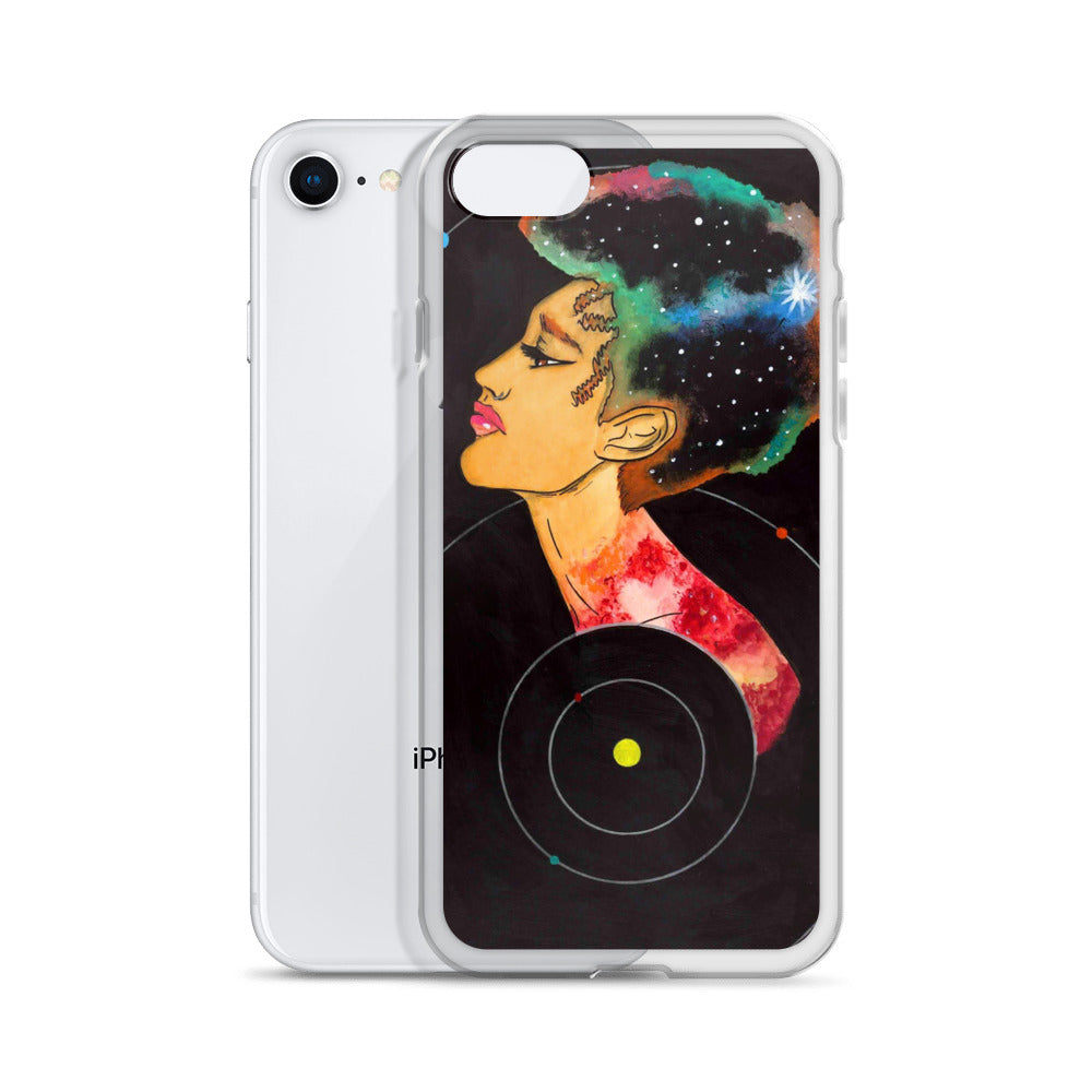 Copernican Woman iPhone Case