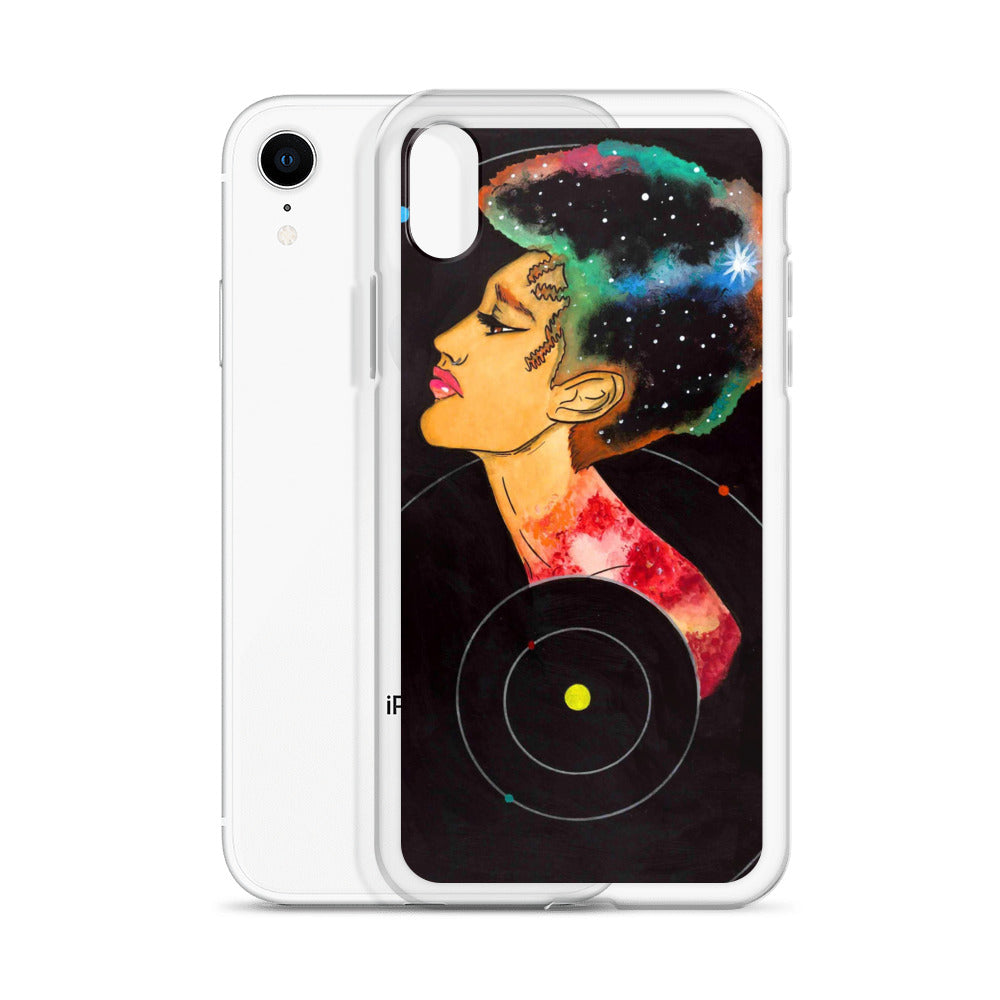 Copernican Woman iPhone Case