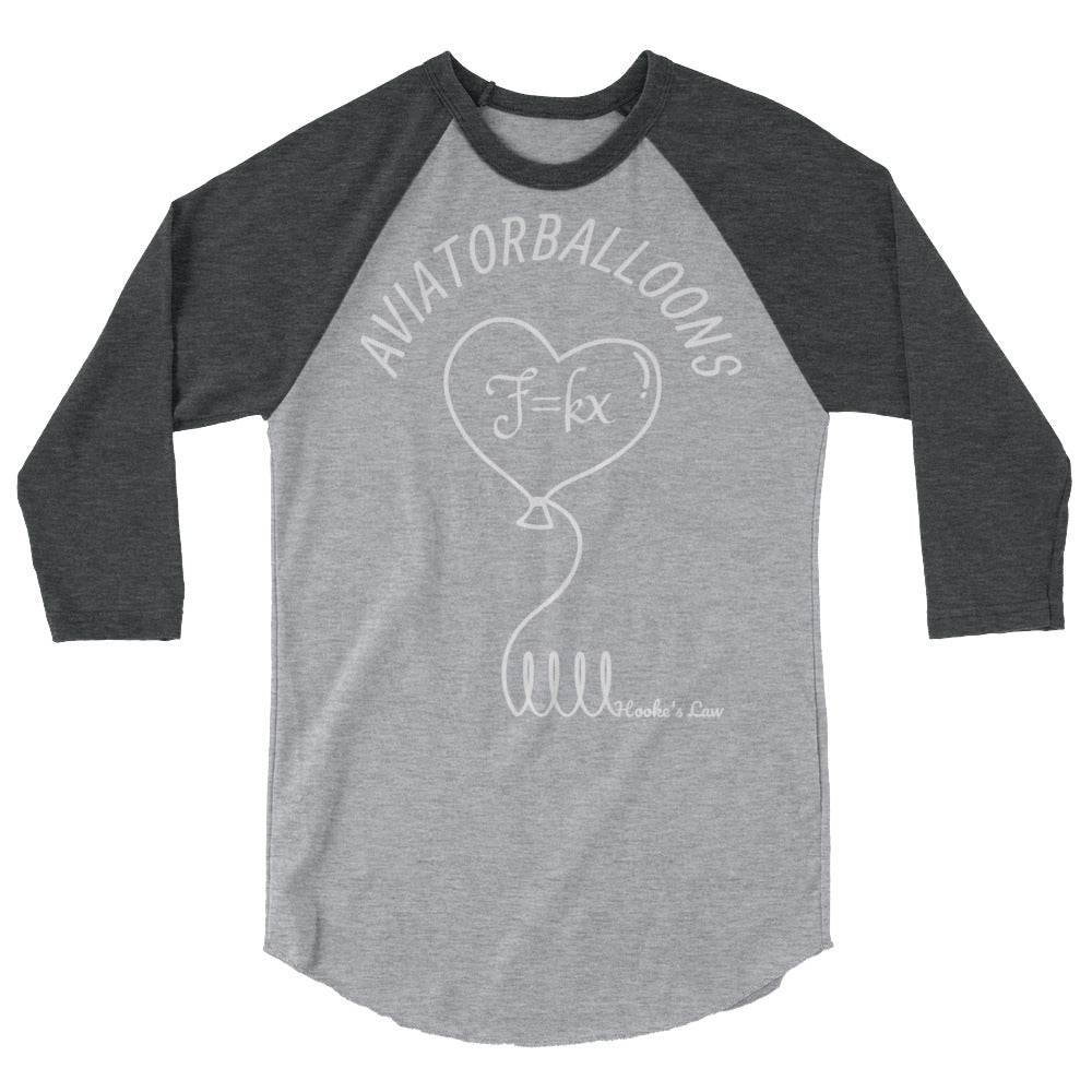 Hooke's Law x aviatorballoons 3/4 sleeve raglan shirt Alternate