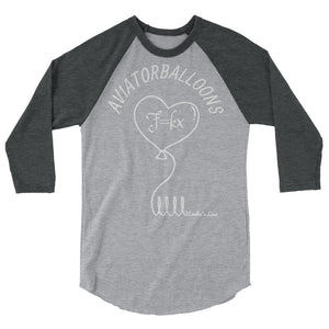 Hooke's Law x aviatorballoons 3/4 sleeve raglan shirt Alternate
