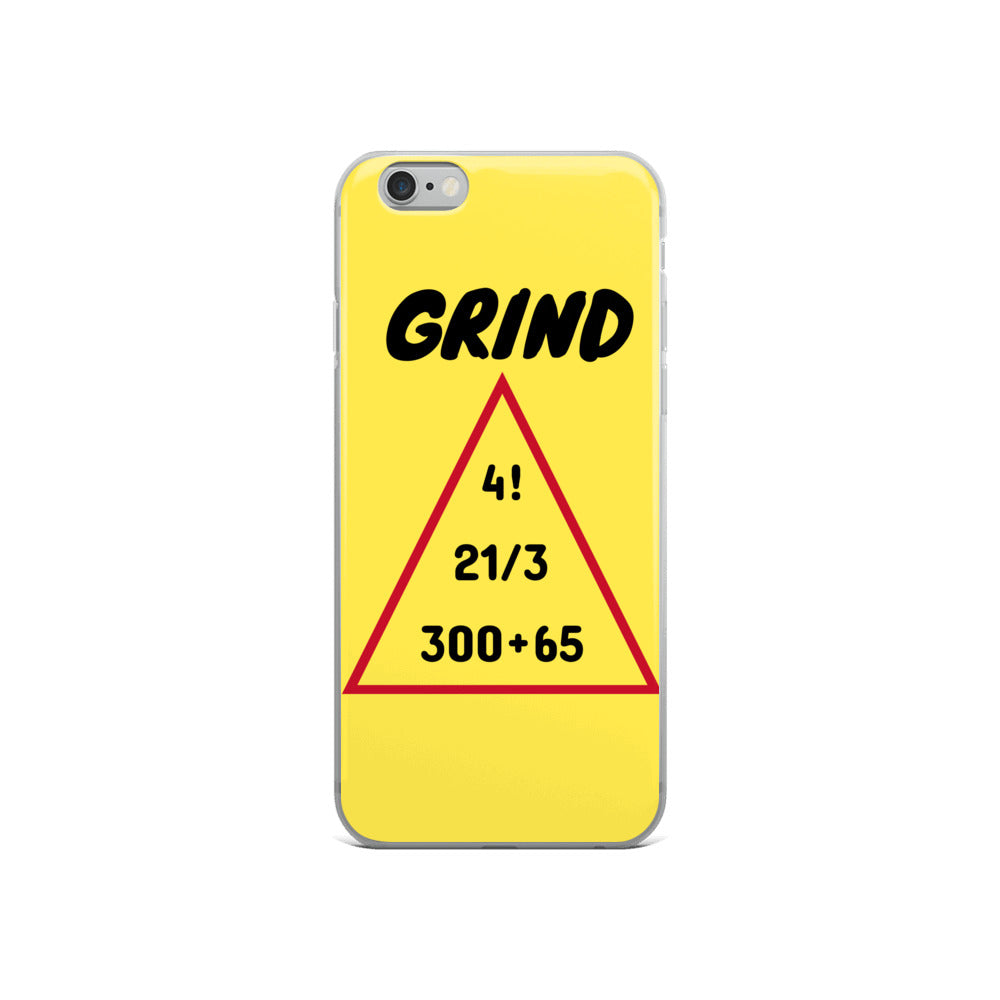 Stay On Your Grind iPhone Case