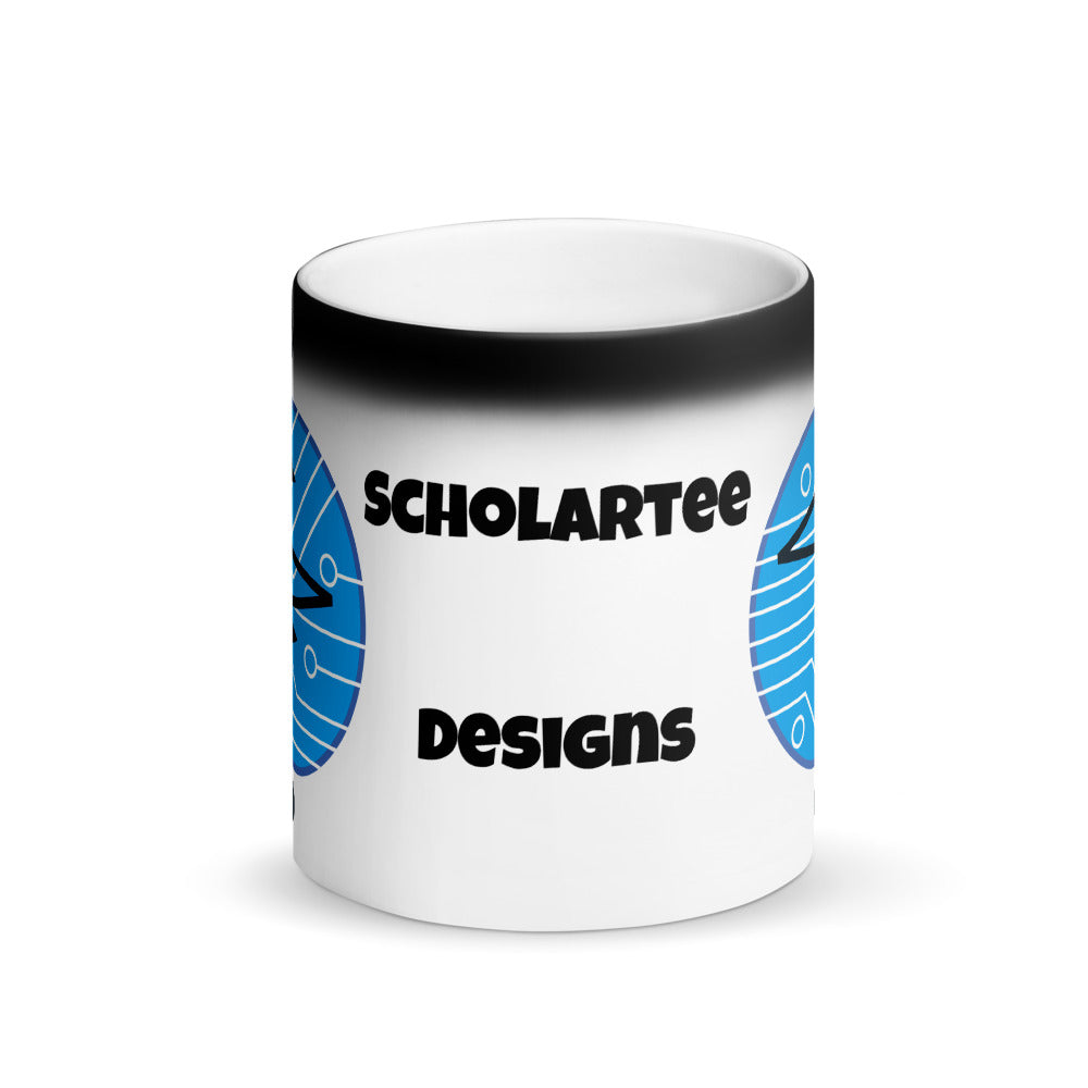 Scholartee Designs Matte Black Magic Mug