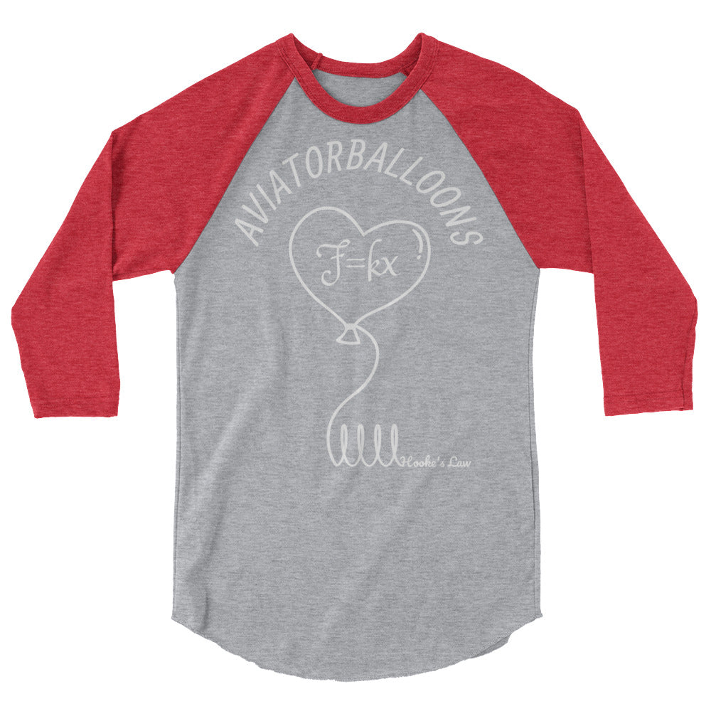 Hooke's Law x aviatorballoons 3/4 sleeve raglan shirt Alternate