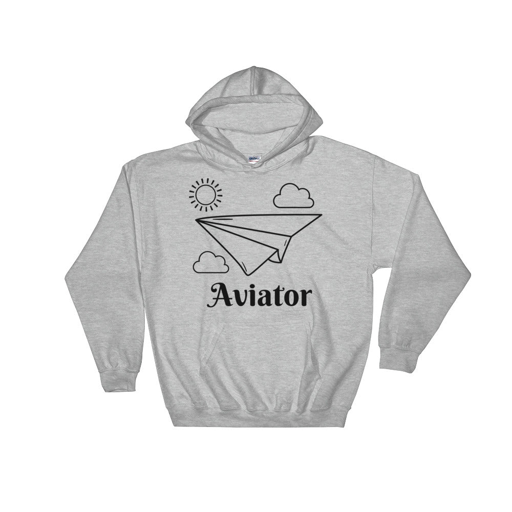 SIMPLE AVIATOR Hooded Sweatshirt