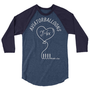 Hooke's Law x aviatorballoons 3/4 sleeve raglan shirt Alternate