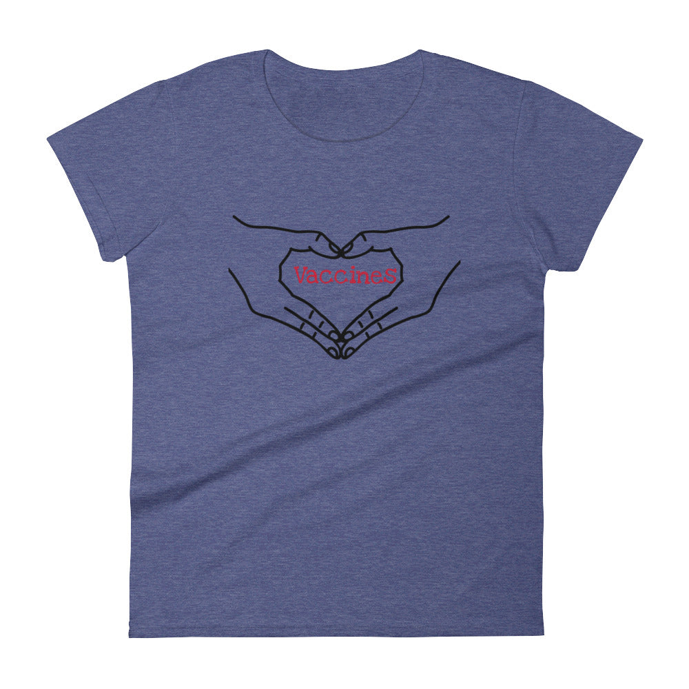 Women's I *Heart* Vaccines Short-Sleeve T-Shirt