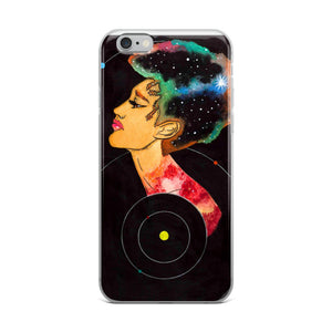 Copernican Woman iPhone Case