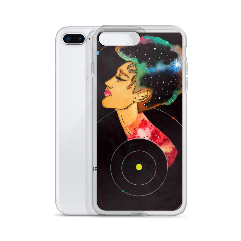 Copernican Woman iPhone Case