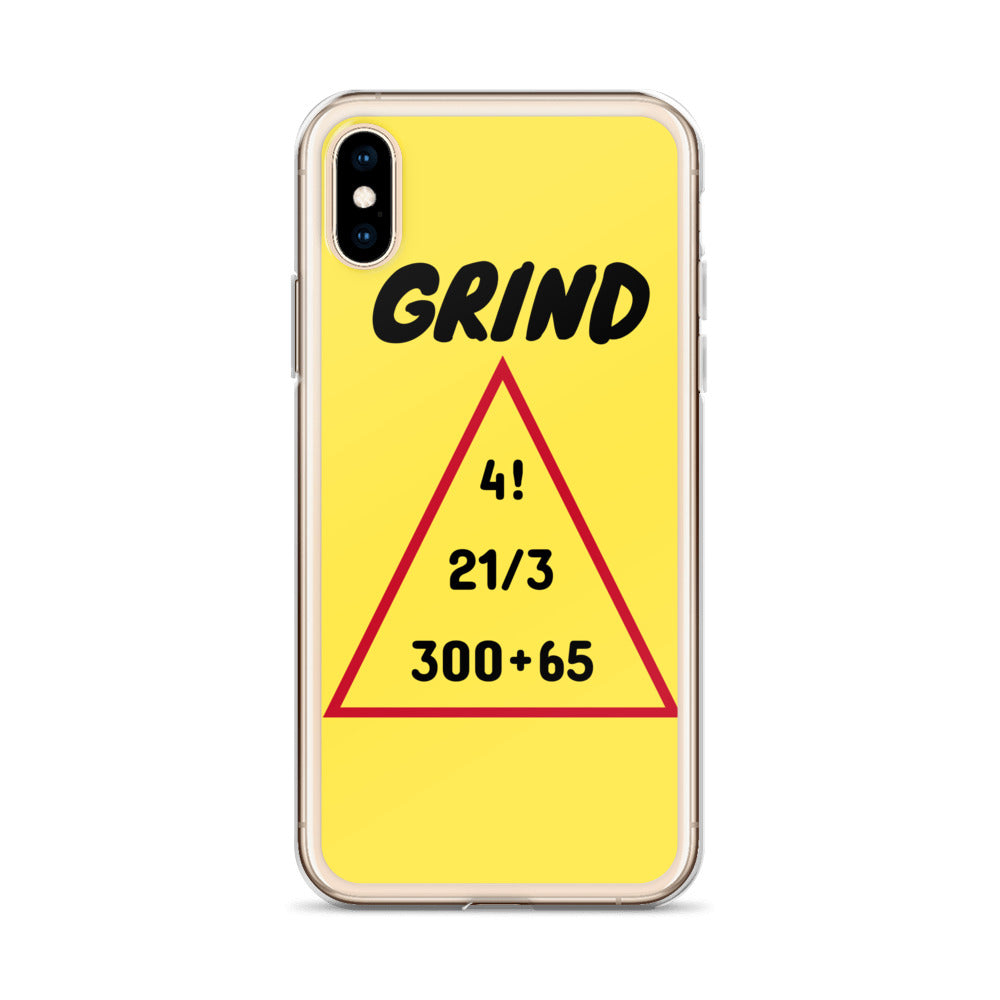 Stay On Your Grind iPhone Case