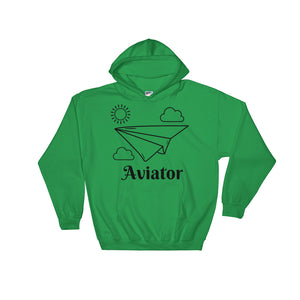 SIMPLE AVIATOR Hooded Sweatshirt