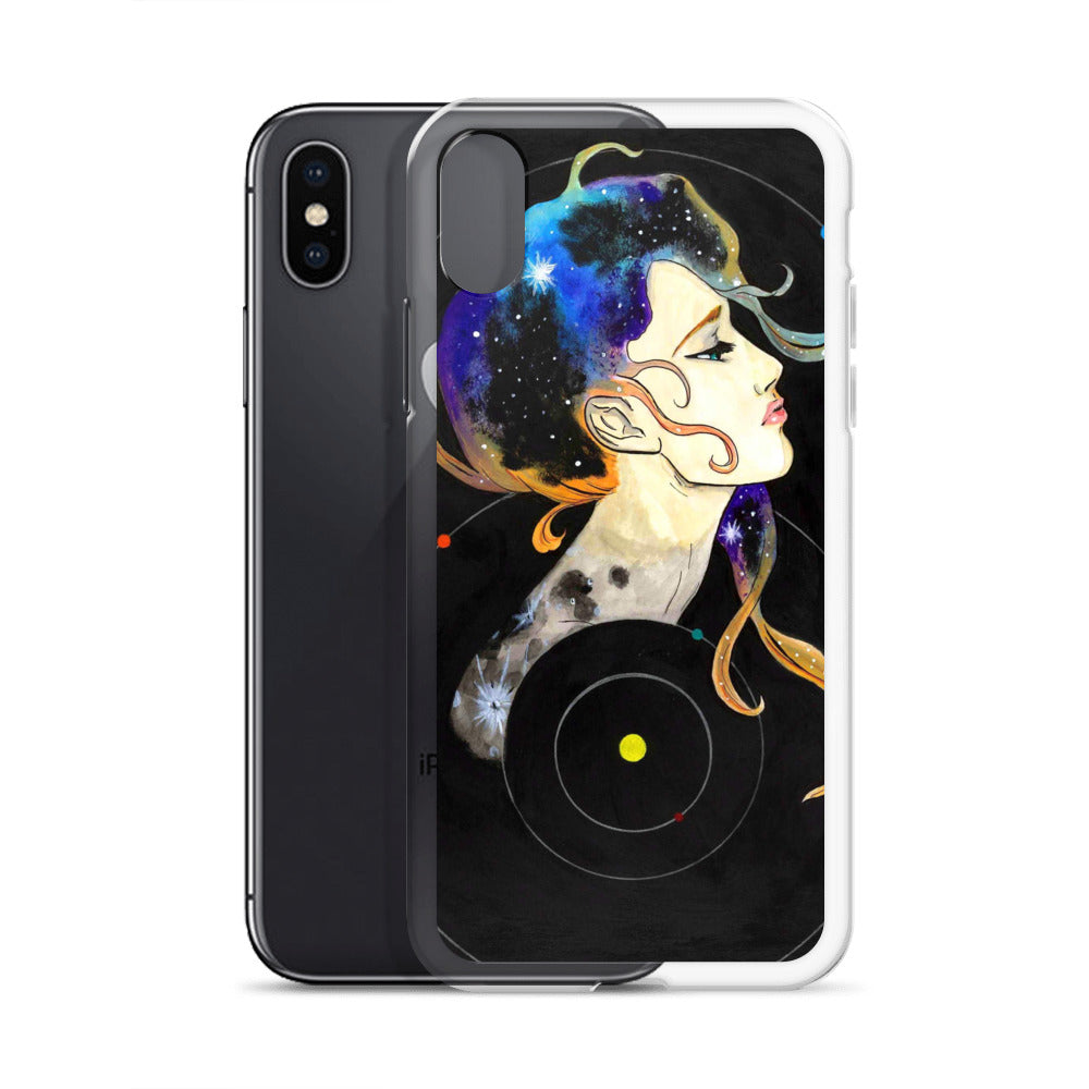 Heliocentric Woman iPhone Case