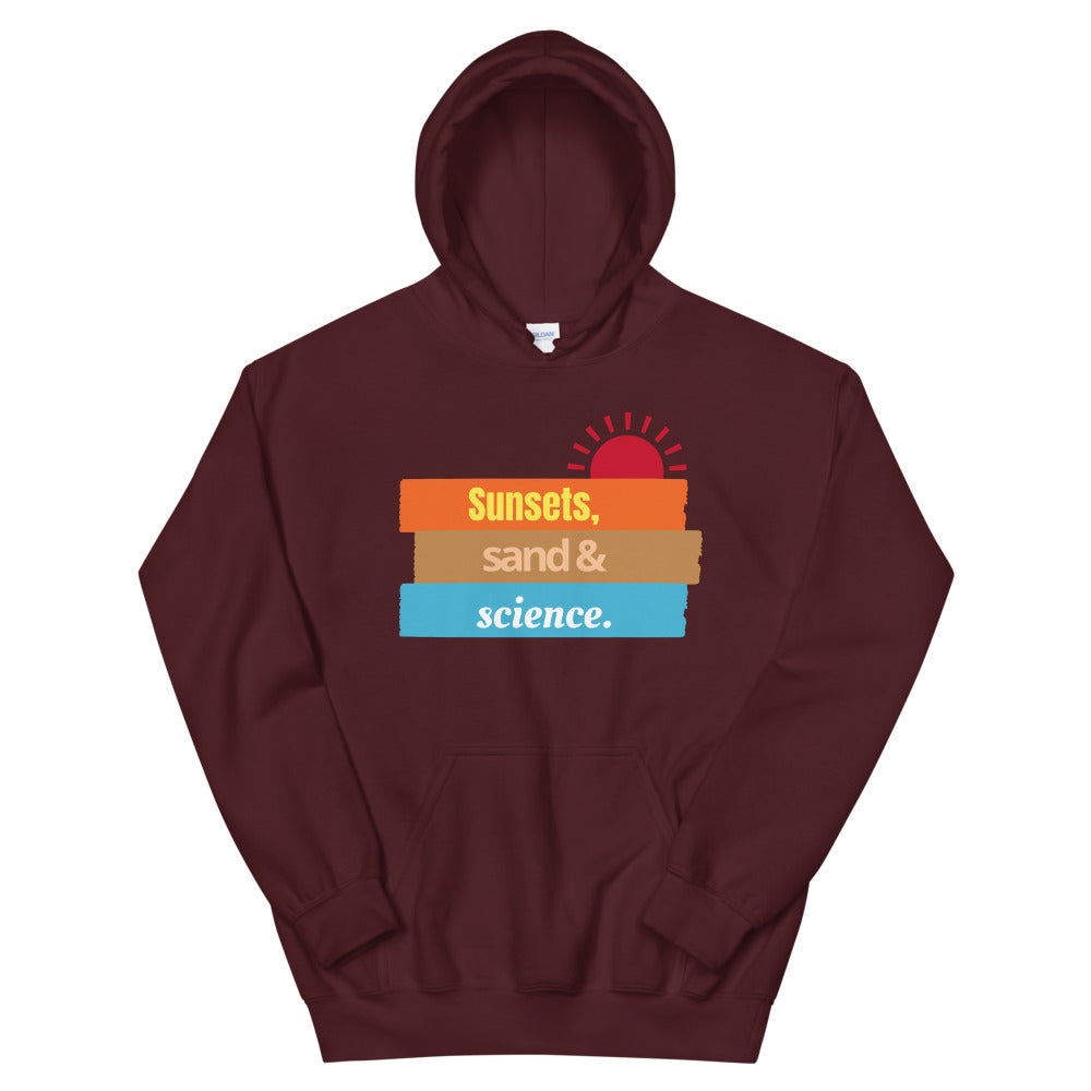 sunsets and science Unisex Hoodie