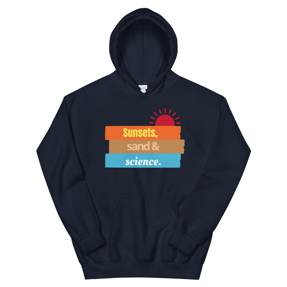 sunsets and science Unisex Hoodie