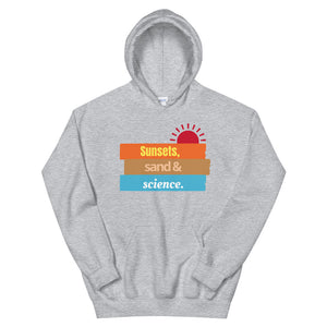 sunsets and science Unisex Hoodie