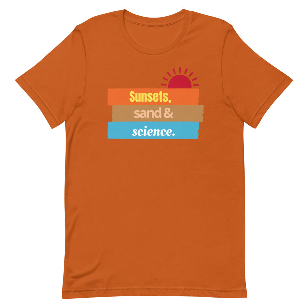 Sunsets and Science Short-Sleeve Unisex T-Shirt
