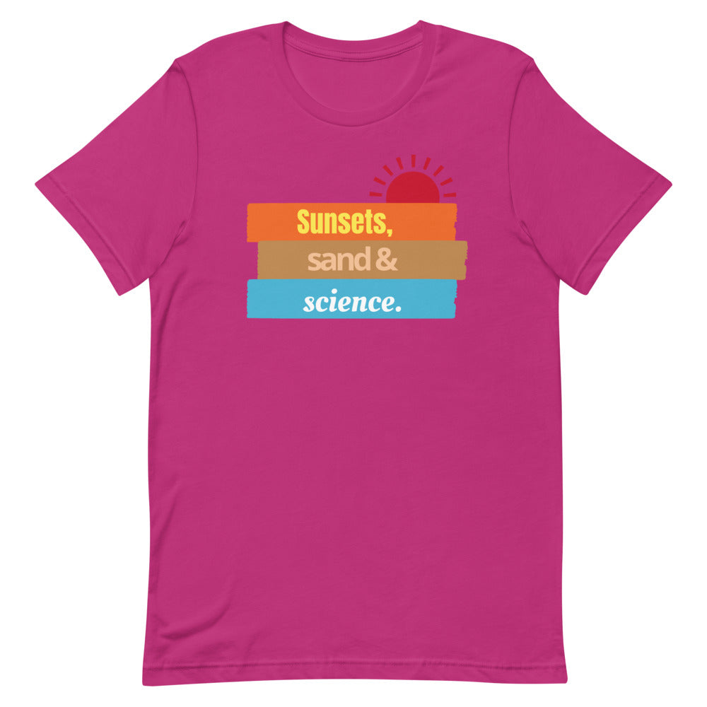 Sunsets and Science Short-Sleeve Unisex T-Shirt