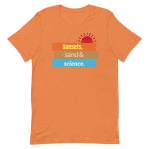 Sunsets and Science Short-Sleeve Unisex T-Shirt