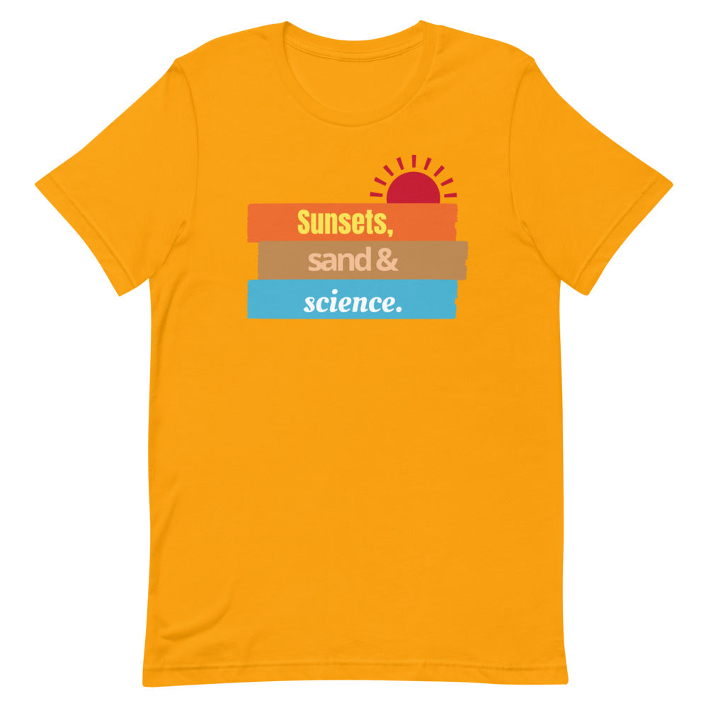 Sunsets and Science Short-Sleeve Unisex T-Shirt