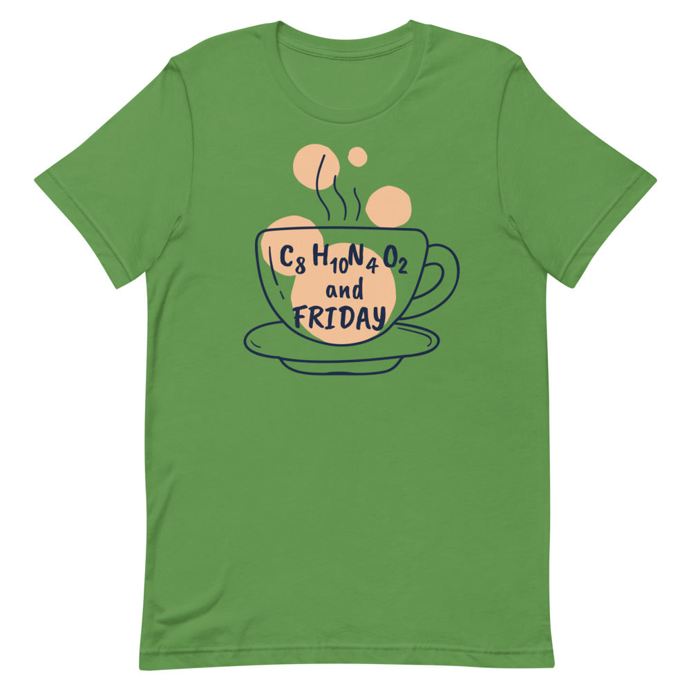 Caffeine and Friday Short-Sleeve Unisex T-Shirt