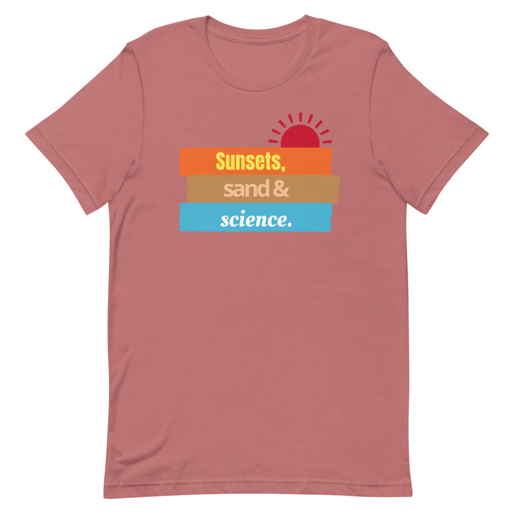 Sunsets and Science Short-Sleeve Unisex T-Shirt