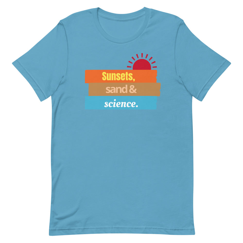 Sunsets and Science Short-Sleeve Unisex T-Shirt