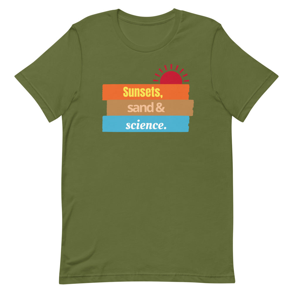 Sunsets and Science Short-Sleeve Unisex T-Shirt