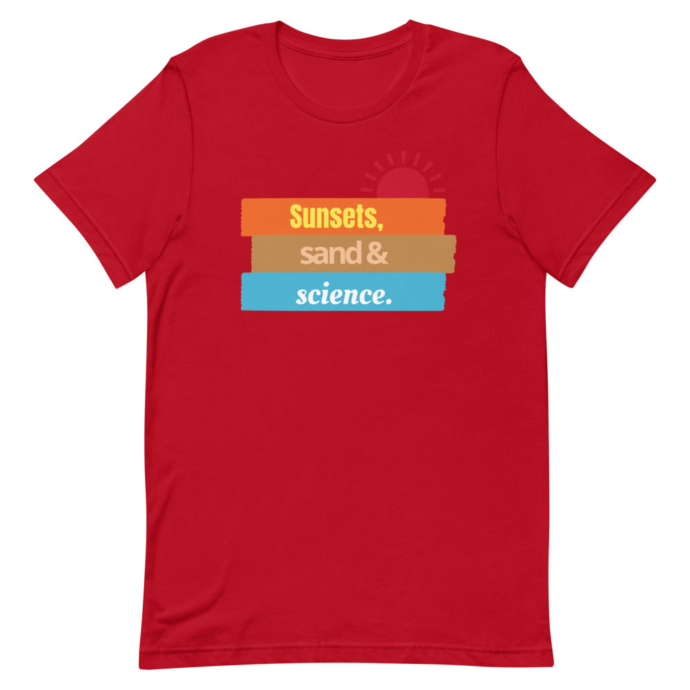 Sunsets and Science Short-Sleeve Unisex T-Shirt