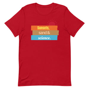 Sunsets and Science Short-Sleeve Unisex T-Shirt