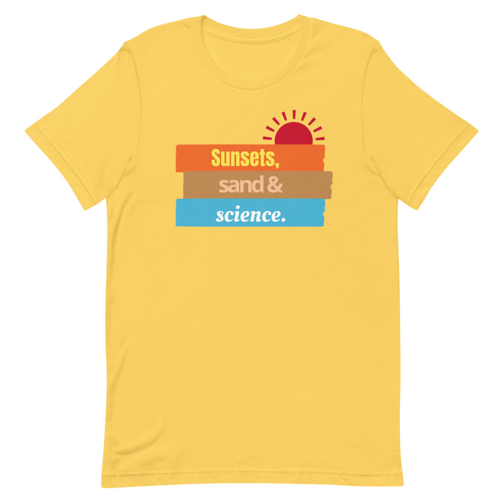 Sunsets and Science Short-Sleeve Unisex T-Shirt